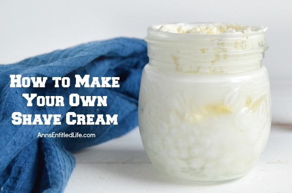 Make Your Own Shave Cream. Looking for a soothing, moisturizing and wonderfully fragrant shave cream without all the chemicals found in retail brands? This all natural shave cream is simply fabulous. Make your own shaving cream easily and inexpensively with this simple step by step tutorial. 