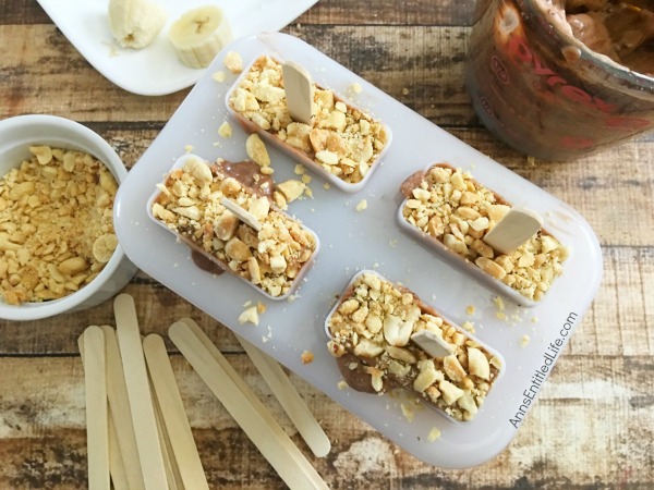 Chocolate Banana Pudding Pops Recipe. These frozen chocolate banana pudding pops are a delicious, luscious, simply fabulous treats on a hot summer day. Easy to make, these wonderful frozen refreshments will hit the right cool spot as an afternoon snack, dessert or outside sweet after backyard play.