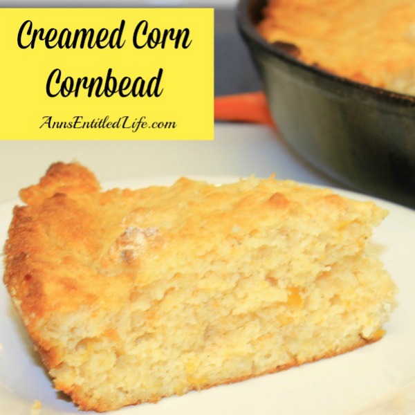 Creamed Corn Cornbread Recipe