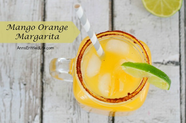 Mango Orange Margarita. This Mango Orange Margarita recipe is sweet, spicy, tart and tangy. A taste sensation in a glass!