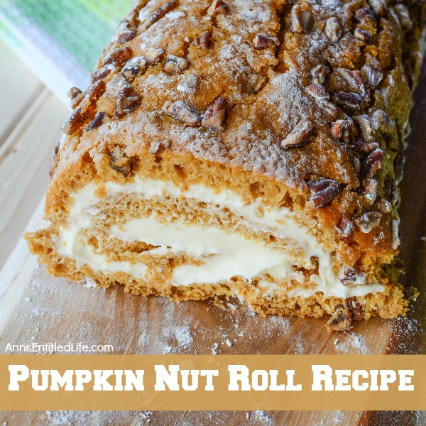 Pumpkin Nut Roll Recipe. Bake a pumpkin nut roll for the holidays, special occasion or anytime. Your friends and family will love this beautiful and delicious pumpkin dessert - a fantastic alternative to pumpkin pie.