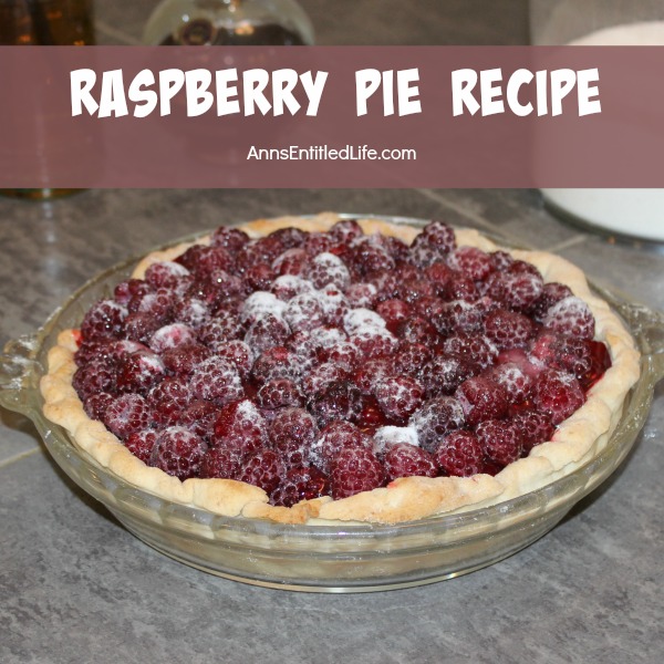 Raspberry Pie Recipe. This raspberry pie recipe takes full advantage of the sweet-tart taste of in-season, fresh raspberries! It is a beautiful presentation for a family, friend or event dessert.