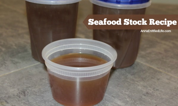 Seafood Stock Recipe. Make your own seafood stock to add extra flavor to your next seafood or fish recipe with this easy Seafood Stock Recipe.