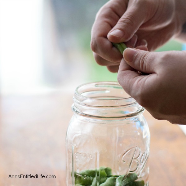 Canned Green Beans Recipe. A super easy home canning recipe with step by step tutorial photographs on how to can green beans. In under an hour you can preserve your harvest of green beans to enjoy year-round.