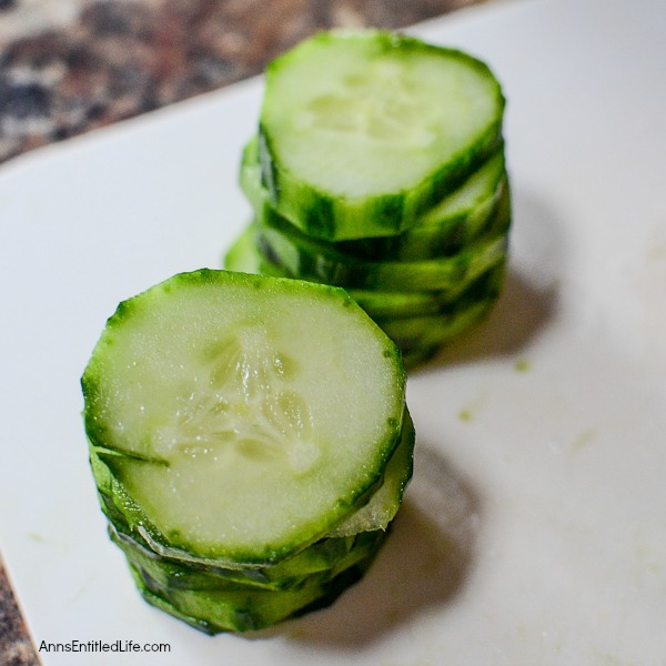 Cucumber Caprese Salad Recipe. A beautiful and delicious take on a traditional Caprese Salad, this Cucumber Caprese Salad Recipe is a perfect side dish with steak, burgers, turkey legs, barbecue chicken and more! Easy to make, this Cucumber Caprese Salad recipe is loaded with sweet, fresh vegetables. Try it today!