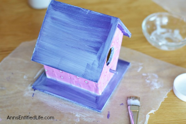 Decoupage Birdhouse. Have a plain birdhouse craft? Would you like to make it into something adorable and unique? Take a plain box birdhouse and make it a real showpiece with this easy decoupage birdhouse craft! Make your own decoupage birdhouse with these easy step by step tutorial directions.