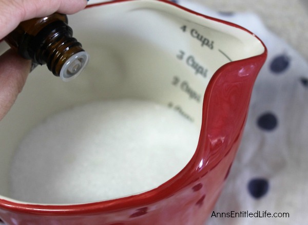 Eucalyptus and Lemon Scented Laundry Crystals. A wonderful DIY homemade laundry booster and fabric softener. This inexpensive and easy to make formula will leave your clothing bright and oh so sweet smelling!