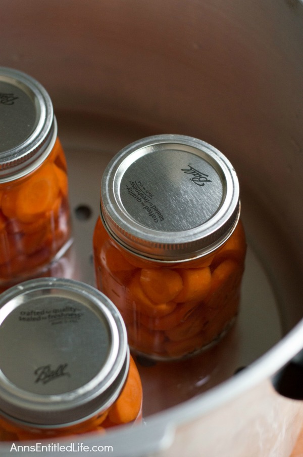 Canned Carrots Recipe. A super easy home canning recipe with step by step tutorial photographs on how to can carrots. In under an hour you can preserve your summer harvest of carrots to enjoy year-round.