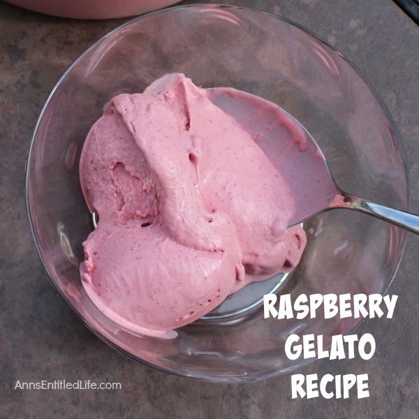 Raspberry Gelato Recipe. A delicious, indulgent, rich and creamy gelato recipe that makes excellent use of fresh raspberries. This raspberry gelato is not too tart, not too sweet, it is just right! Your entire family will love this tasty frozen treat.