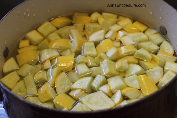 Canned Squash Recipe. Fresh summer squash in season is delicious and makes a wonderful side dish but cannot always be had at the grocery store or farmers market. Canning is the perfect way to preserve that delicious summer flavor all year round and it is really simple to stock your pantry with canned squash. Make this canned squash recipe to enjoy summer squash all year long!