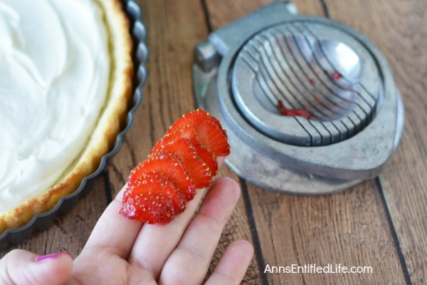 Strawberry Tart Recipe. A visually stunning presentation, this strawberry tart is actually simple to make. Make this strawberry tart for dessert, to take to a party, serve with tea or for anytime really. Your friends and family will be impressed. Only you will know how truly easy this strawberry tart recipe is to prepare!