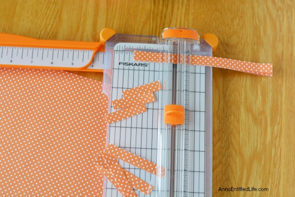 Paper Pumpkin Craft. This sweet little Paper Pumpkin Craft is perfect for autumn decor! Make one, make three, make a dozen; the more the merrier and they are easy to fabricate. Whether looking for mantel or tablescape decorations or just a whimsical adornment for a side table or windowsill, this simple to make Paper Pumpkin Craft is a great addition to your fall decorating scheme.
