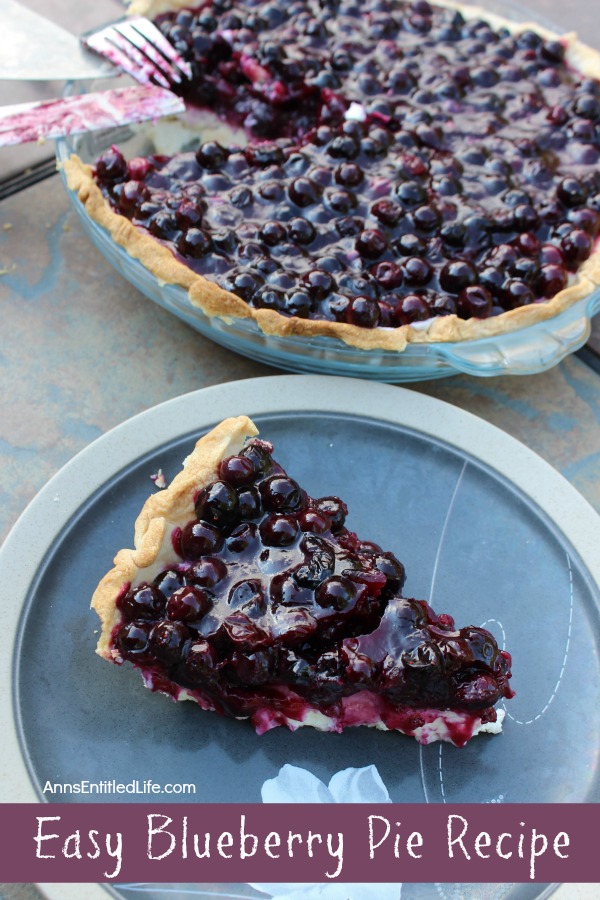 Blueberry Pie Recipe 