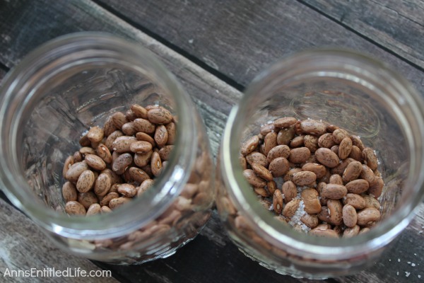 Canned Pinto Beans Recipe. Beans are nutritious, delicious, inexpensive and go with a large variety of meats and vegetables or on their own; they are the perfect pantry staple to keep on hand at all times. Make your own Canned Pinto Beans to have on hand as a side dish, or to add to your favorite recipe.