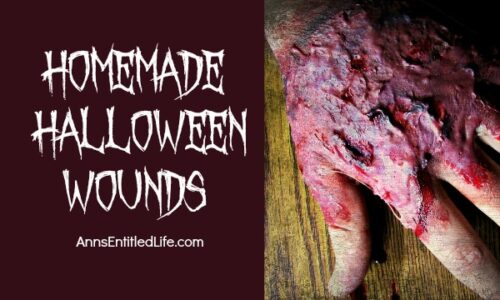 Homemade Halloween Wounds