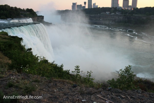 Niagara Falls at Night! Every evening the Falls are lit with color. It is truly a beautiful sight. This post has many photographs of Niagara Falls, NY in the evening. These are summer night photos.