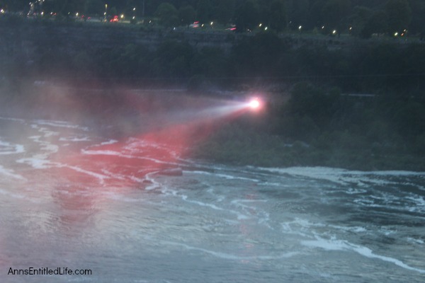 Niagara Falls at Night! Every evening the Falls are lit with color. It is truly a beautiful sight. This post has many photographs of Niagara Falls, NY in the evening. These are summer night photos.