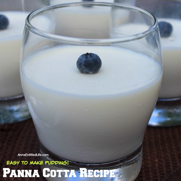 Panna Cotta Recipe. I had never heard of Panna Cotta until Hubby made it for me a few years ago. I was immediately hooked! A rich, smooth and delicious Italian pudding that is simple to make.