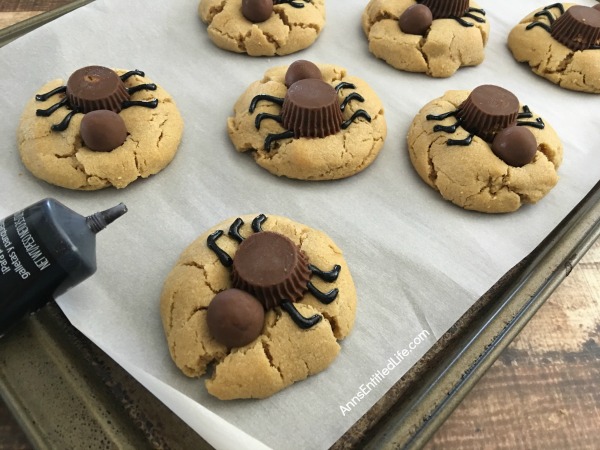 Spider Cookies Recipe. These fun and spooky Spider Cookies are delicious Halloween treats all your little ghosts and goblins will enjoy. Easy to make, these Spider Cookies will be a big hit at your next Halloween party, packed in a school lunchbox, or as an afternoon treat.