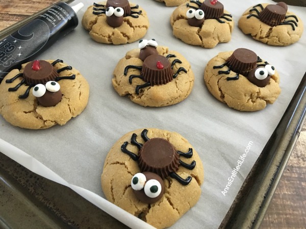 Spider Cookies Recipe. These fun and spooky Spider Cookies are delicious Halloween treats all your little ghosts and goblins will enjoy. Easy to make, these Spider Cookies will be a big hit at your next Halloween party, packed in a school lunchbox, or as an afternoon treat.