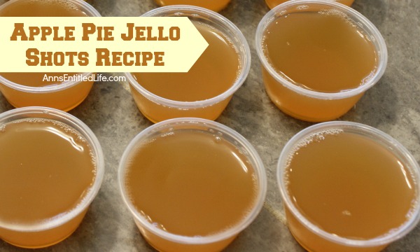 Apple Pie Jello Shots Recipe. This Apple Pie Jello Shot recipe is a taste of fall in a party shot! Simple to make, these Apple Pie Jello Shots are great for parties, tailgating, and more!