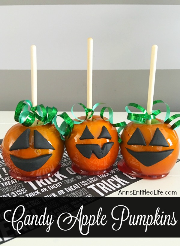 Halloween Candied Apples