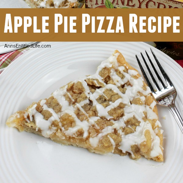 Apple Pie Pizza Recipe. If you love the great taste of apple pie, you will love this easy to make apple pie pizza recipe. This simple to make dessert pie has an amazing and enticing aroma and truly tastes delicious. Your whole family will enjoy the great taste of this apple pie pizza.