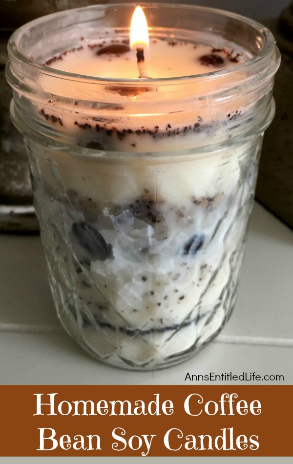 Homemade Coffee Bean Soy Candle