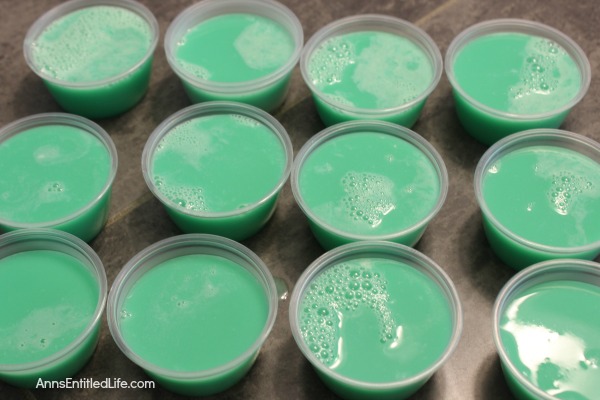 Grasshopper Jello Shots Recipe. If you like Grasshopper cocktails you will love these Grasshopper Jello Shots. Light and minty, these Grasshopper Jello Shots are a refreshing and fun shooter. Perfect for Christmas, St. Patrick's Day, or any holiday or party where you want a variety of gelatin shot recipes for your adult guests.