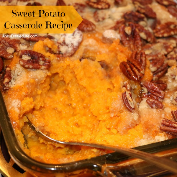 Sweet Potato Casserole Recipe