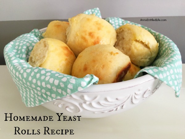 Homemade Yeast Rolls Recipe. From scratch homemade rolls are warm, soft, delicious, and they smell fantastic too! Nothing tastes better than fresh homemade rolls. Make your own rolls with this easy (really!) Homemade Yeast Rolls Recipe.