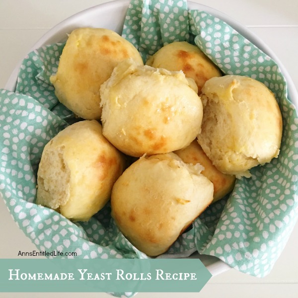 Homemade Yeast Rolls Recipe. From scratch homemade rolls are warm, soft, delicious, and they smell fantastic too! Nothing tastes better than fresh homemade rolls. Make your own rolls with this easy (really!) Homemade Yeast Rolls Recipe.