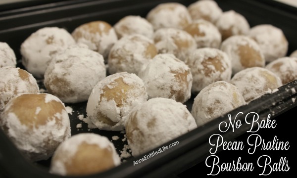 No Bake Pecan Praline Bourbon Balls Recipe. These crowd pleasing, easy to make No Bake Pecan Praline Bourbon Balls are a great cookie to make when you need a lot of cookies for a party or gathering. These delicious cookies are tasty treats that hold up well in the refrigerator.