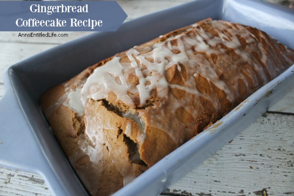 Gingerbread Coffeecake Recipe. This Gingerbread Coffee Cake topped with a ginger glaze icing is a great way to cap off a winter meal or start the day with a good cup of coffee. The cake is lightly sweetened and has a delicious spiciness to it; an easy way to get your gingerbread fix!