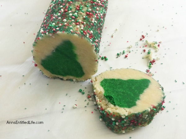 Slice and Bake Trees Recipe. Make your own slice and bake Christmas cookies with this easy to put together slice and bake trees recipe! Make in just a few minutes, refrigerate overnight, and bake the next day. A tasty cookie recipe that yields beautiful results!