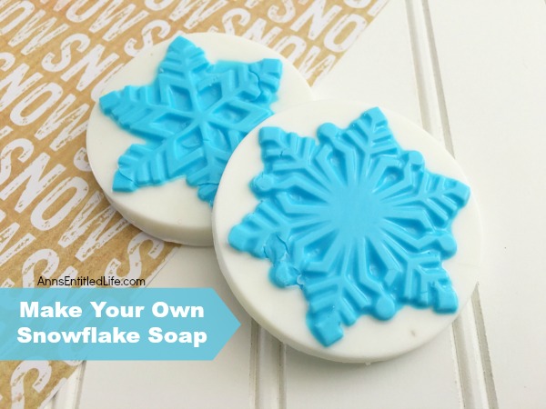 Snowflake Soap. Make your own Snowflake Soap! Perfect for the holidays or winter season, these decorative snowflake soaps are highly customizable. Making homemade soap easier than you think! You control the ingredients, so you know exactly what is in the soap you are making and using.