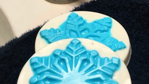 Make Your Own Snowflake Soap