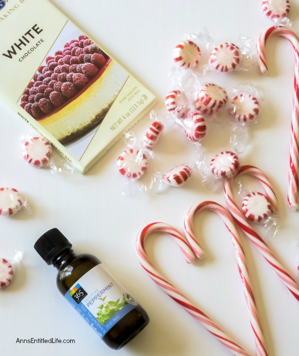 White Chocolate Peppermint Bark Recipe. Homemade holiday sweets do not get any easier to make than this White Chocolate Peppermint Bark! This refreshing peppermint bark is so good you will want to make a double batch. Give as a tasty holiday gift, or indulge in a special holiday candy yourself, this White Chocolate Peppermint Bark makes the holidays even sweeter.