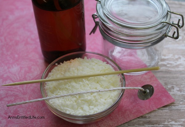 Homemade Vanilla Sugar Candle. This easy to make homemade vanilla sugar candle is really sweet! The sugar makes for a beautiful glistening look. This candle uses a vanilla scent but is can be customized using another scent you might like.  Candle making is easier than you think! Get started using this homemade vanilla sugar candle tutorial.