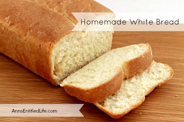 Homemade White Bread Recipe. There is nothing that tastes as good as fresh, warm, homemade bread. Nothing. It is simpler than you think to make homemade white bread. This soft and delicious homemade white bread recipe is great for sandwiches, toast, stuffing or to eat alone.