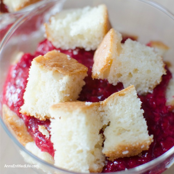 Mini Raspberry French Vanilla Trifle Recipe. Individual, easy to make trifles featuring French vanilla cake and raspberries. Lighter than traditional trifles, these single serve raspberry French vanilla trifle desserts are wonderful any time of year.