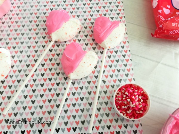 Easy Heart Peeps Pops Recipe. Dress up marshmallow Peeps hearts with holiday sprinkles and chocolate! These simple to make Peeps pops will be a big hit with friends and family this Valentine's Day. If you are looking for a simple to make Valentine Day candy treat, this is it.