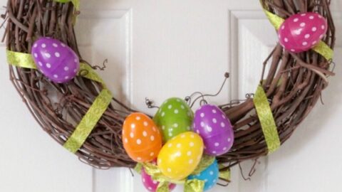 DIY Easter Egg Wreath