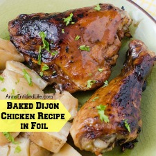 Baked Dijon Chicken Recipe in Foil