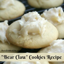 Bear Claw Cookies Recipe