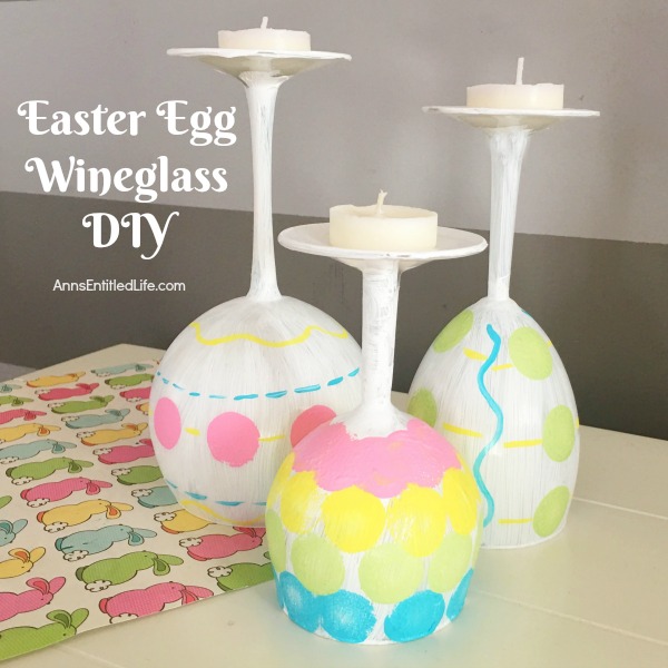 Easter Egg Wine Glass DIY. Make your own adorable Easter egg wine glasses! This easy step-by-step tutorial will show you how to easily make sweet Easter egg wine glass decor which is perfect for a centerpiece, mantel decor, or table decorations this Easter! This is an easy-to-make, delightful Easter season craft project.