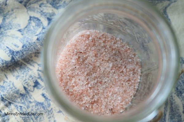 Sea Salt Scrub Recipe. Do you want healthier looking skin? This sea salt scrub recipe is a wonderful blend of Himalayan sea salt and essential oils that will exfoliate dead skin, leaving your skin softer and younger looking.