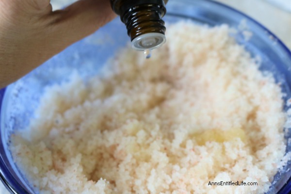 Sea Salt Scrub Recipe. Do you want healthier looking skin? This sea salt scrub recipe is a wonderful blend of Himalayan sea salt and essential oils that will exfoliate dead skin, leaving your skin softer and younger looking.