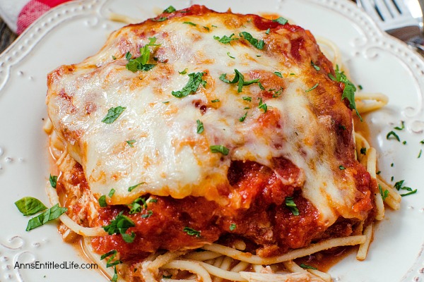 Chicken Spaghetti Casserole. This Chicken Spaghetti Casserole recipe is a wonderful supper dish your entire family will love. Whether you call it a pasta bake recipe, a chicken pasta bake or a chicken spaghetti casserole, just know this easy dinner recipe is destined to be a family favorite. Yum!