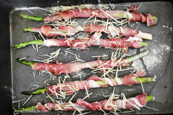 Prosciutto Asparagus Spears Recipe. These prosciutto wrapped spears of asparagus are a delicious side dish to serve at your next spring brunch or perfect as an exquisite dinner party appetizer.